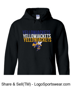 Yellowjackets Hoodie Design Zoom