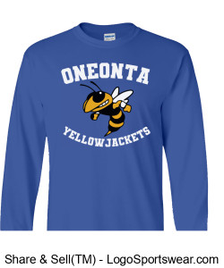 Oneonta Yellowjackets Logo Design Zoom