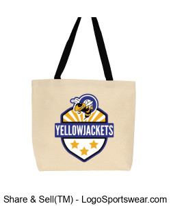 Yellowjackets Tote Bag Design Zoom
